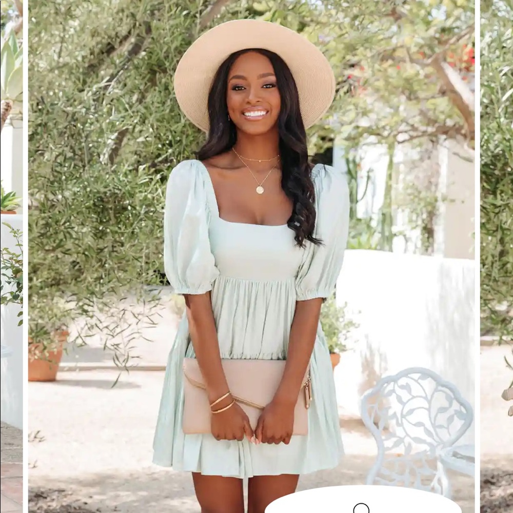 Brand new vici, seafoam green dress